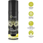 Orgie Dual Vibe - vibromasseur liquide unisexe - Gin Tonic (15 ml)