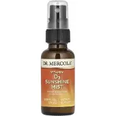 Dr. Mercola , Brume Soleil de Vitamine D3, Orange Naturelle, 0,98 fl oz (29 ml)