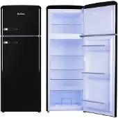 Amica Réfrigérateur/congélateur KGC 15634 S, 213 l, ST, 40 dB, 2,5 kg/24h, , couleur noir