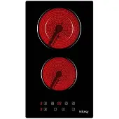 IsEasy Lt2v-15 30 Cm Vitroceramic Hob 2 Burners Rouge