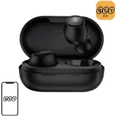 QCY Casque d'écoute Tws T27 (noir)
