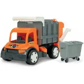 Wader GIGANT Truck Benne à ordures orange- argent