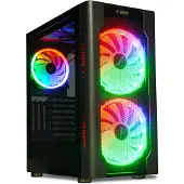 IBox Chiron Zh68 Pc Tower Case Noir