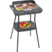 Clatronic BQS 3508 Gril de jardin électrique 2000 W 24,5 cm x 35,5 cm (2 kW)