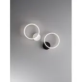 FABAS LUCE Giotto Plafonnier Led Moderne 18W Blanc 3508-21-102