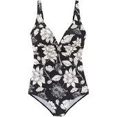 s.Oliver Maillot de bain noir / blanc