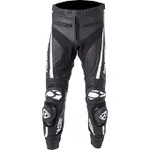 MUGENRACE RBRS-1 Pantalon en Cuir Noir Blanc Taille 2XL