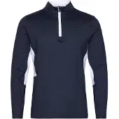 Puma Hommes, Pull-over, Pure 2.0 1/4 Zip, Bleu, (XL)