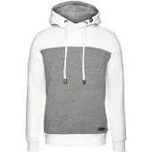 Cipo & Baxx Sweat-shirt gris chiné / blanc
