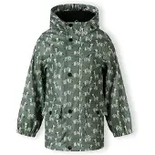 MINOTI Veste mi-saison vert foncé / noir / blanc
