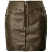 Pepe Jeans pour femme. PL901204 Jupe Griffon verte (S), Casuel, Polyester