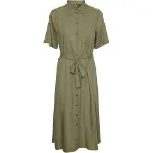 Pieces Robe-chemise 'PCPia' olive