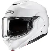 HJC F100 Solid Blanc Casque Modulable Taille XL