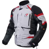 Rukka Madagasca-R Black Grey Red Motorcycle Textile Jacket Taille 48