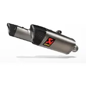 Akrapovic Slip-on Line Ducati Hypermotard 698 S-d6so2-haplt Homologated Slip On Muffler Argenté Homologated
