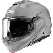 HJC F100 Solid Gris Casque Modulable Taille XS