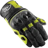 Berik Nador Black Neon Yellow Motorcycle Gloves Taille 2XL