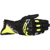 Alpinestars SP-3 Black Yellow Fluo White Motorcycle Gloves Taille 2XL