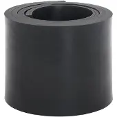 vidaXL Bande en caoutchouc pour chasse-neige noir 200x15x1 cm