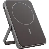 Fresh 'n rebel Batterie externe sans fil Magnetic Wireless Powerbank 5000 mAh Storm Grey