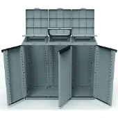 Ecoline 3 Wardrobe Three Doors Gris