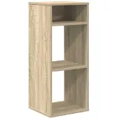 vidaXL Bibliothèque chêne sonoma 34x31x80 cm bois d'ingénierie