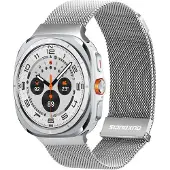 DUX Bracelet en acier inoxydable Milanese Series (Acier inoxydable), Sangles de montre, Argent