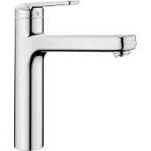 NABER KWC Domo 1, robinetterie pour évier, chromée, basse pression
