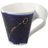 Villeroy & Boch Gobelet avec anse Poissons/Pisces NewWave Stars, Tasse, Noir, Bleu, Blanc