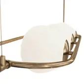 Maytoni Erich Suspension, lampe à suspendre 3x E14 laiton (E14)