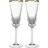 Villeroy & Boch Grand Royal Gold Flûte À Champagne, Set 2 Pcs