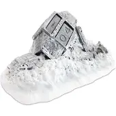 Pyramid Int. Star Wars At-at Shot Down 3d Perpetual Calendar Argenté