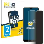 BROTECT Film anti-regards Anti-Spy Privacy Film de protection contre la lumière bleue (Huawei Y6 (2019)), Téléphone portable : film de protection, Bleu