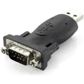 Equip 133382 changeur de genre de câble USB A RS-232 Noir