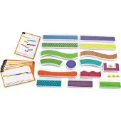 Learning Resources Tumble Trax Magnetic Marble Run, Stem Toy, 28 Piece Set, Ages 5+