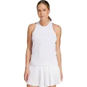 Adidas Club Sleeveless T-shirt Blanc 2XS Femme