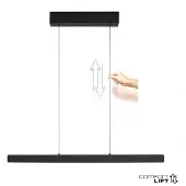 Steinhauer Suspension design Fluxy 120cm noir
