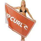 Rip Curl Brand Logo Towel Orange Homme