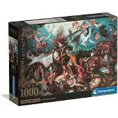 Clementoni , le Puzzle européen Made in Italie Puzzle Museum Collection - Bruegel : La Chute des Anges Rebelles - 1000 pièces