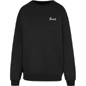 Brandit Sweat-shirt 'Crewn. Carlsbad' noir / blanc