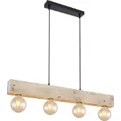 Globo Lampe suspendue en bois Adalie