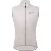 Santini Nebula Pockets Gilet Blanc XL Homme