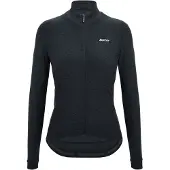 Santini Pure Long Sleeve Jersey Bleu S Femme