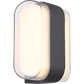 Globo Lighting Applique murale extérieure Gris Applique murale LED Spot extérieur Lampe extérieure 34315