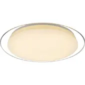 Globo Plafonnier métal blanc, LED
