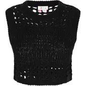 IZIA Tops en tricot noir