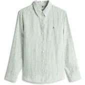 Tommy Hilfiger Chemisier vert / blanc
