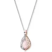 Engelsrufer Collier Larme de Ciel Fleur de Vie, (Argent 925, Argent massif, 42 cm)