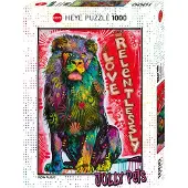 Heye Puzzle Jolly Pets : Unermü dliche Liebe 1000 pièces