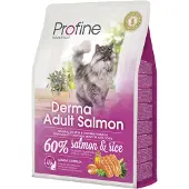 Profine Adult Derma - Katzenfutter - Lachs - 10 kg